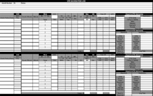 VFR Navigation Log_Template
