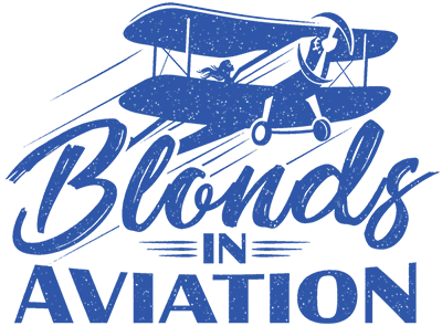 Blonds In Aviation Blue Logo 400